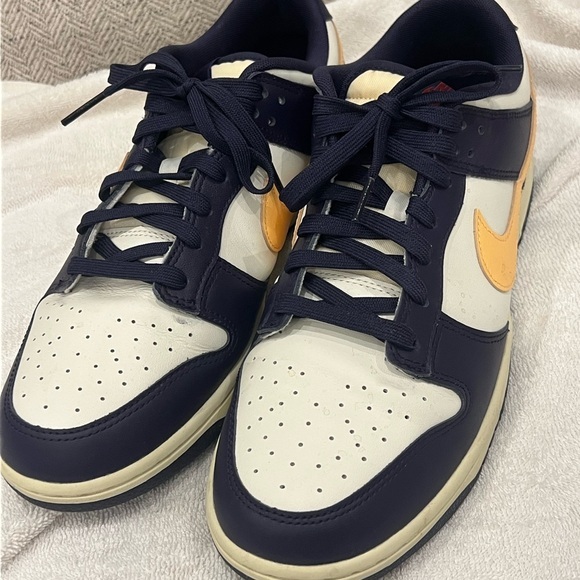 Nike Dunk Low Sail/Purple Ink/Coconut Milk Sz 11 - Picture 1 of 4